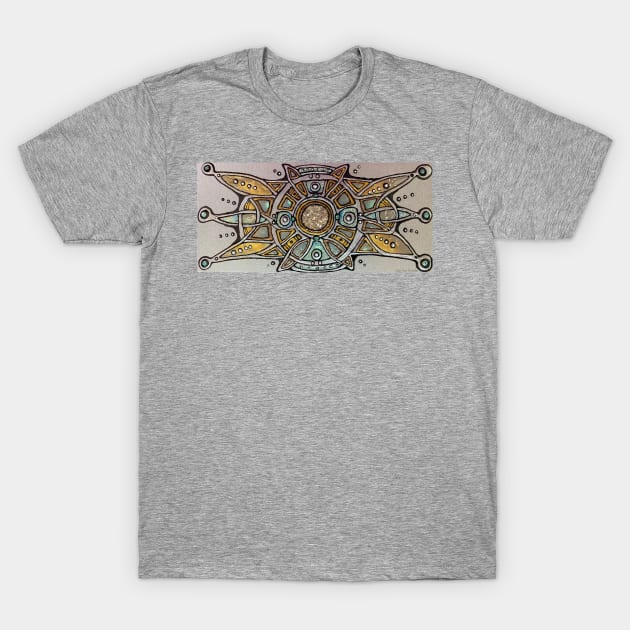 Universal Mechanics T-Shirt by Julie Ann Stricklin